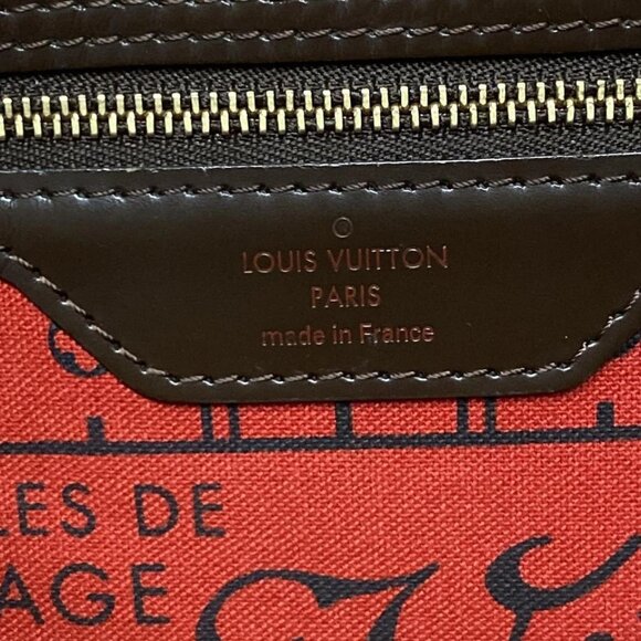 LOUIS VUITTON Neverfull PM Ebene Damier Tote Bag 960-071925 - Picture 14 of 14